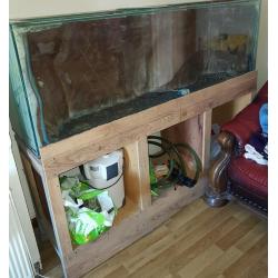 Large fish tank