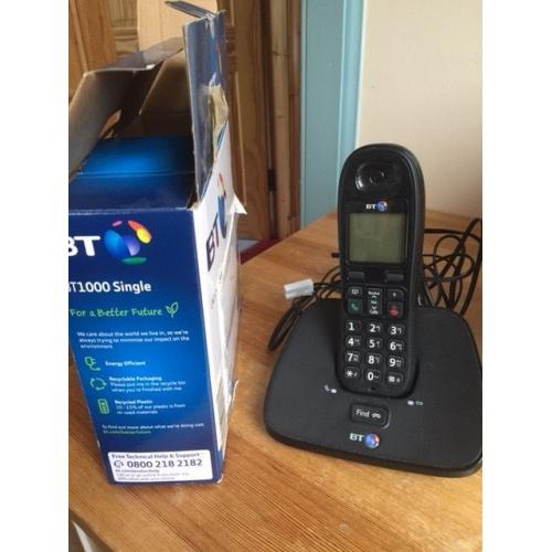 BT1000 Single cordless landline