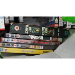 Bag full of dvds