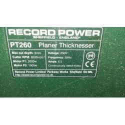 planner/thicknesser