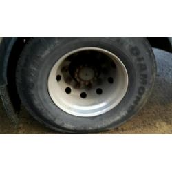 6 genuine lorry Alco alloy rims 22.5