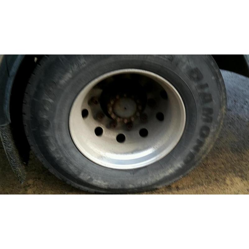 6 genuine lorry Alco alloy rims 22.5