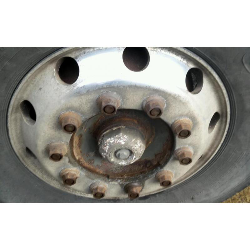 6 genuine lorry Alco alloy rims 22.5