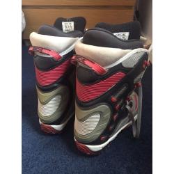 Ride snowboarding boots size 7