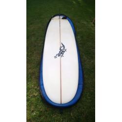 Black Salamander Longboard surfboard 9'10 very good condition *with boardbag*