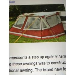 Caravan porch awning