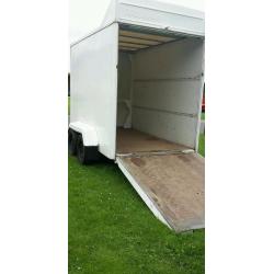 Towavan box trailer 8x5-6 ramp door