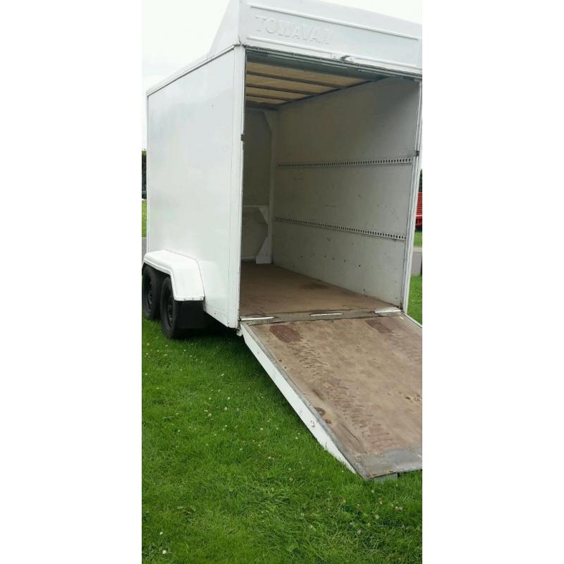 Towavan box trailer 8x5-6 ramp door