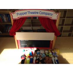 2x puppet theatres