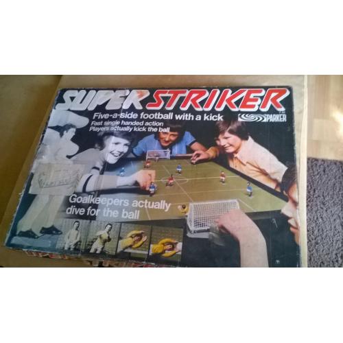 Retro 70s Super Striker Football Game by Parker