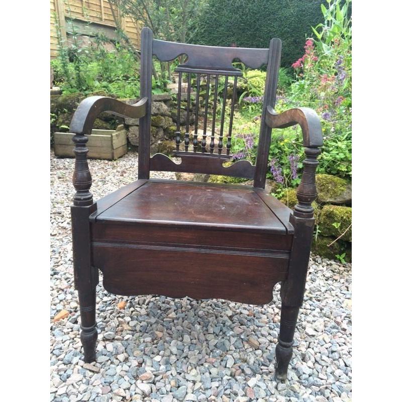 Antique commode chair