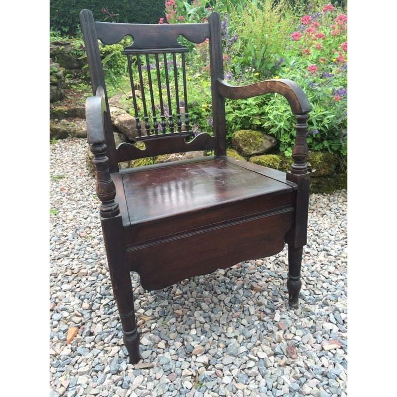 Antique commode chair
