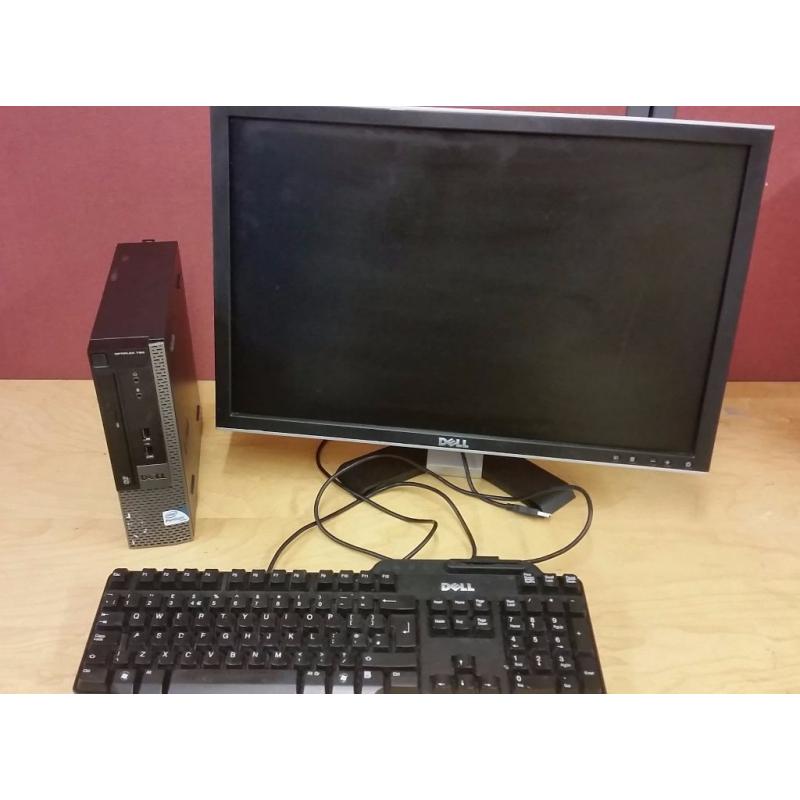 Dell Optiplex 780 Desktop PC System with 22 Inch Monitor