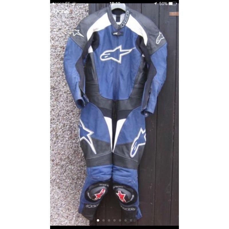 Alpinestars one piece leathers