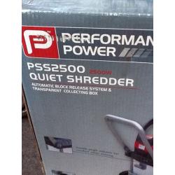 Garden shredder