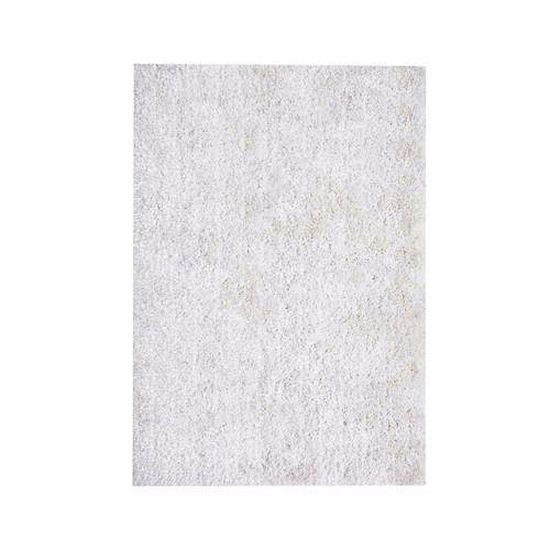 NEW Textured Luxury Fluffy Shag Rug Cream/White 140 x 200 cm SALE OVER 50% OFF RRP