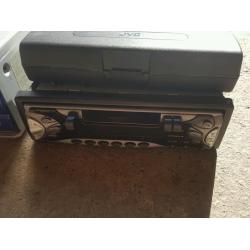 JVC RADIO, TAPE + CD MULTI CHANGER. BARGAIN