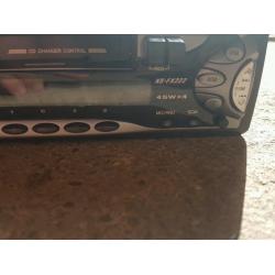 JVC RADIO, TAPE + CD MULTI CHANGER. BARGAIN
