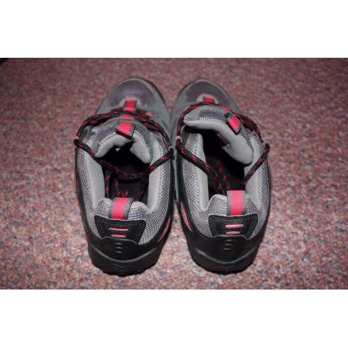 Women's Size 4, Peter Storm Hiking Shoes, Black/ Grey and Pink, Very Good Condition