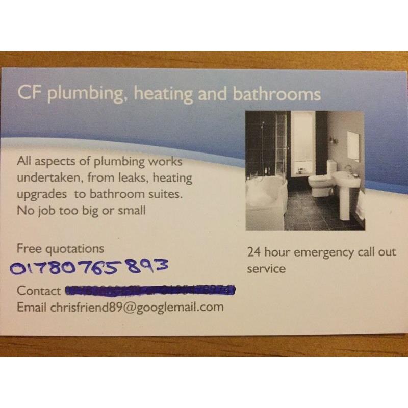 CF plumbing, heating and bathrooms