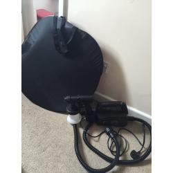 Maxi mist lite spray tan machine and full set up kit