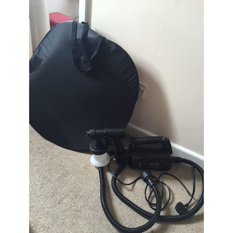 Maxi mist lite spray tan machine and full set up kit