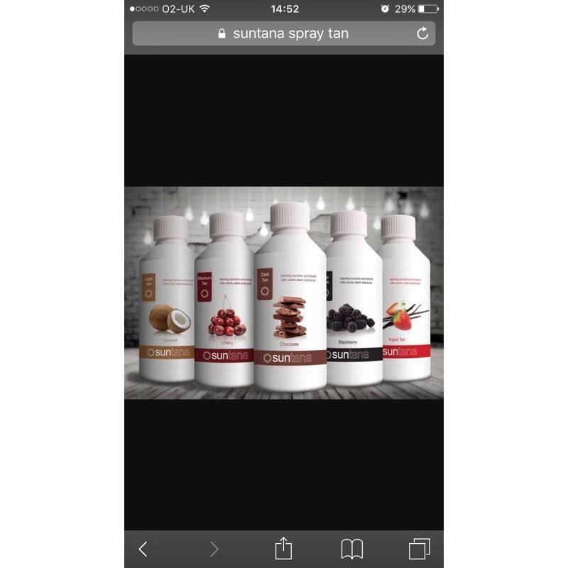 Maxi mist lite spray tan machine and full set up kit