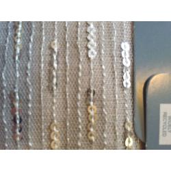 New grey/silver sequin table runner