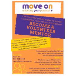 Can you spare 2 hours a week to support a vulnerable young person in Edinburgh?