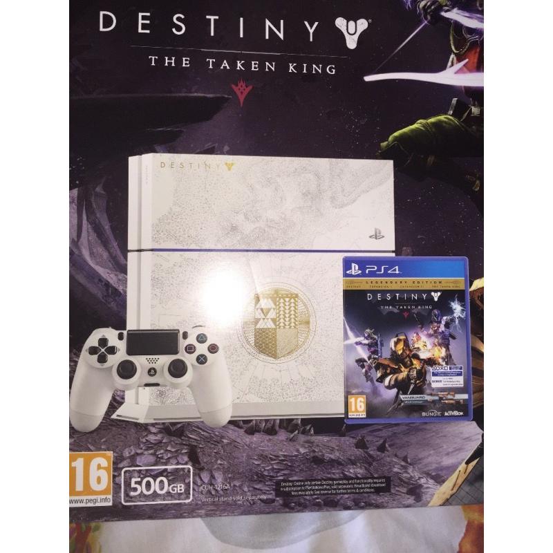 BARGAIN NEW PS4 LIMITED EDITION Destiny Edition & 6 Games