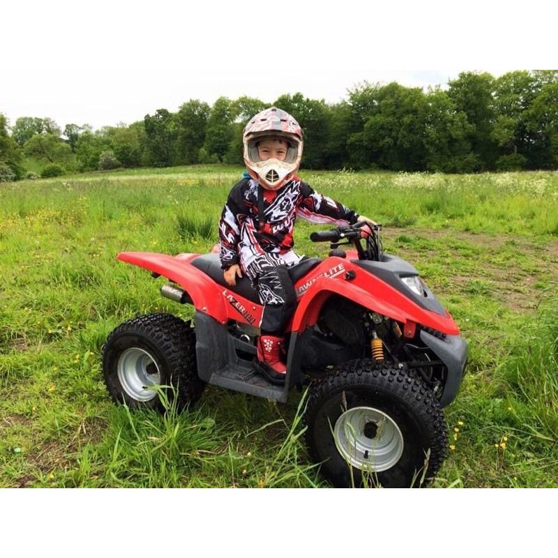 Quad bike 100cc Lawnflite lazer better than LT80 swap?