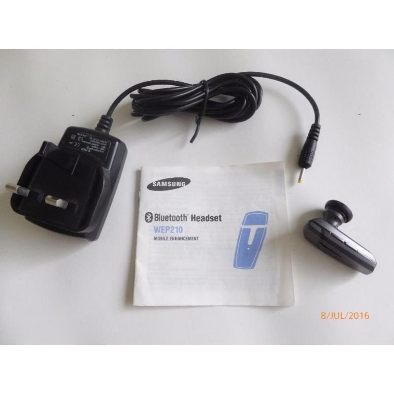 SAMSUNG WEP210 Bluetooth Headset