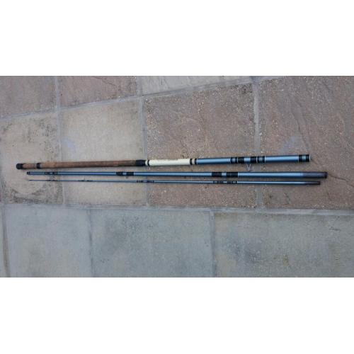 Fishing rods 2 float rods 1 spinner rod