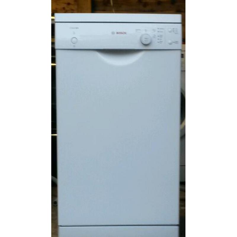 Bosch classixx slimline dishwasher in white excellent condition warranty included