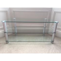Glass TV Stand