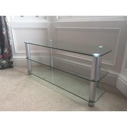 Glass TV Stand