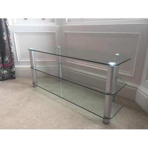 Glass TV Stand