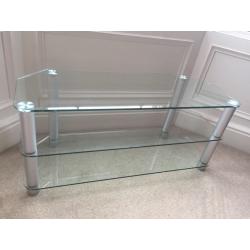 Glass TV Stand