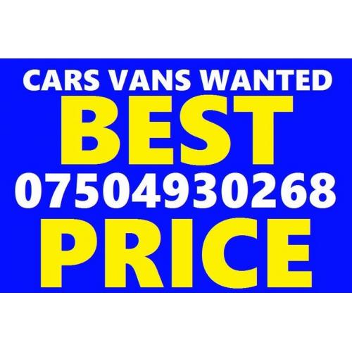 07504 930268 wanted car van motorcycle sell my for cash no mot buy your scrap best