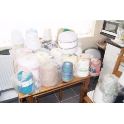 knitting machine wool