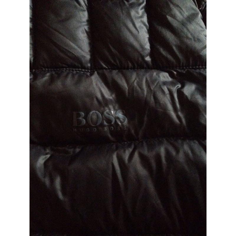 Hugo boss boys down feather coat 10-11years