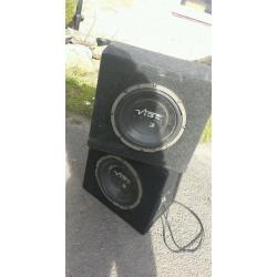 Bass speakers