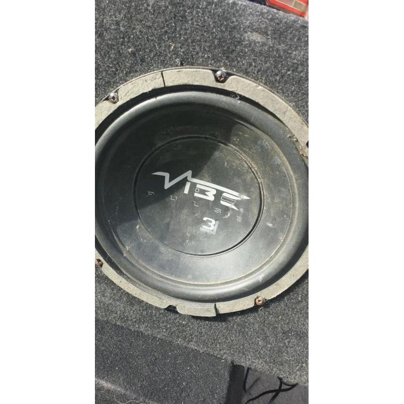 Bass speakers