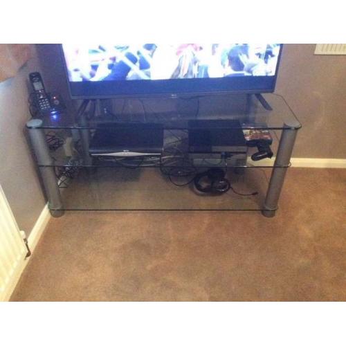Glass TV Stand