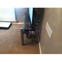 Glass TV Stand