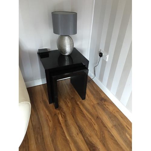 Next high gloss black nest of tables 2