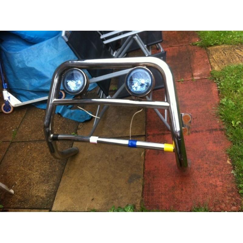 Transit MK6 Bull bar Nudge bar