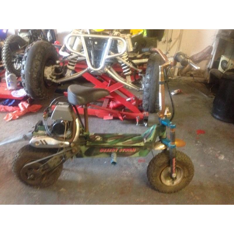 Desert storm 70cc scooter