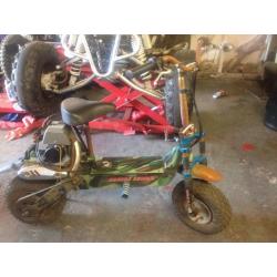 Desert storm 70cc scooter