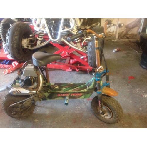Desert storm 70cc scooter